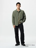 COTTON LINEN SHIRT JACKET