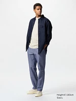 LINEN BLEND RELAXED PANTS