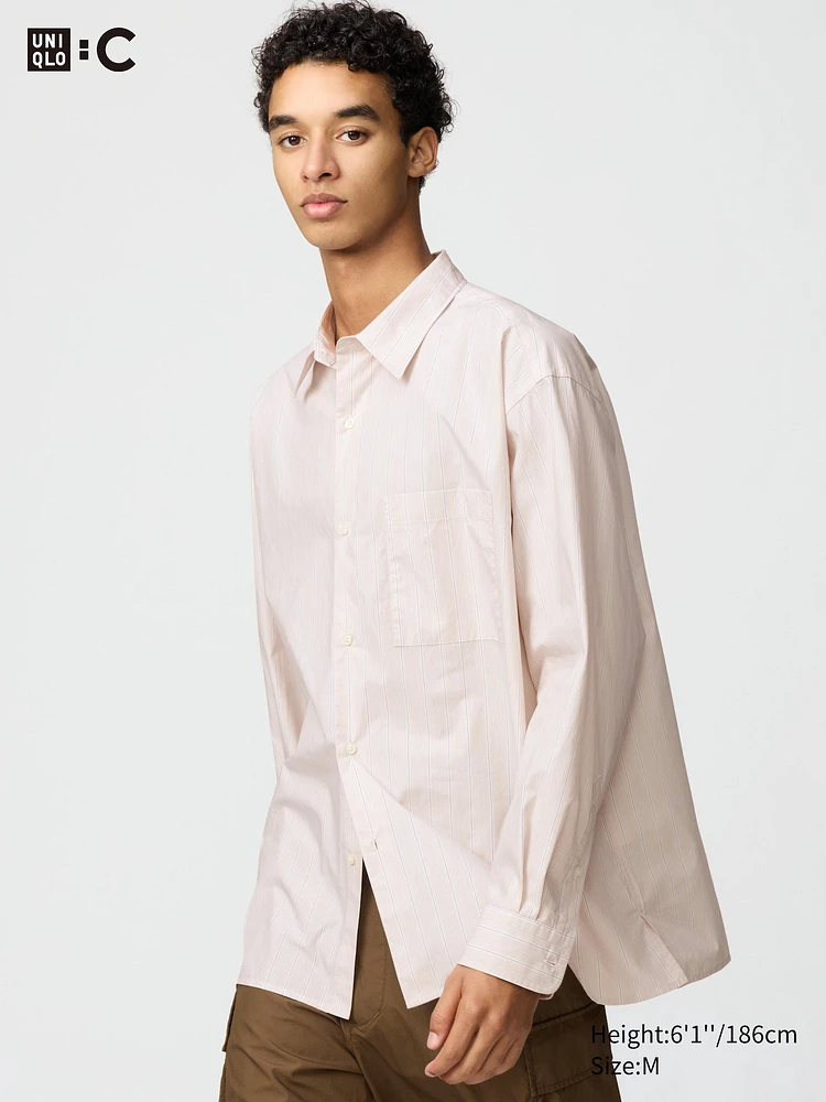 BROADCLOTH OVERSIZED SHIRT