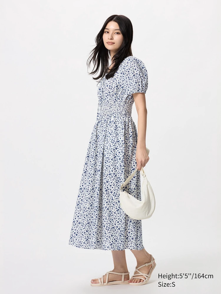 VOLUME SLEEVE DRESS