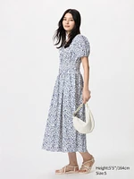 VOLUME SLEEVE DRESS