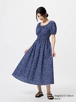 VOLUME SLEEVE DRESS