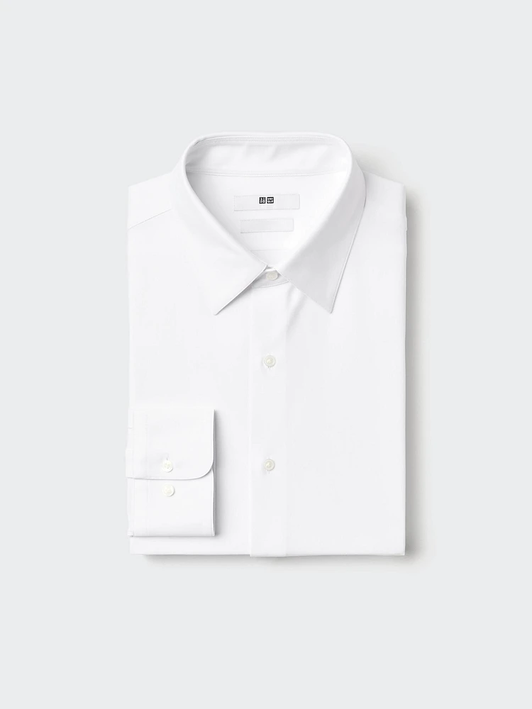SUPER NON IRON JERSEY SLIM FIT SHIRT LONG SLEEVE