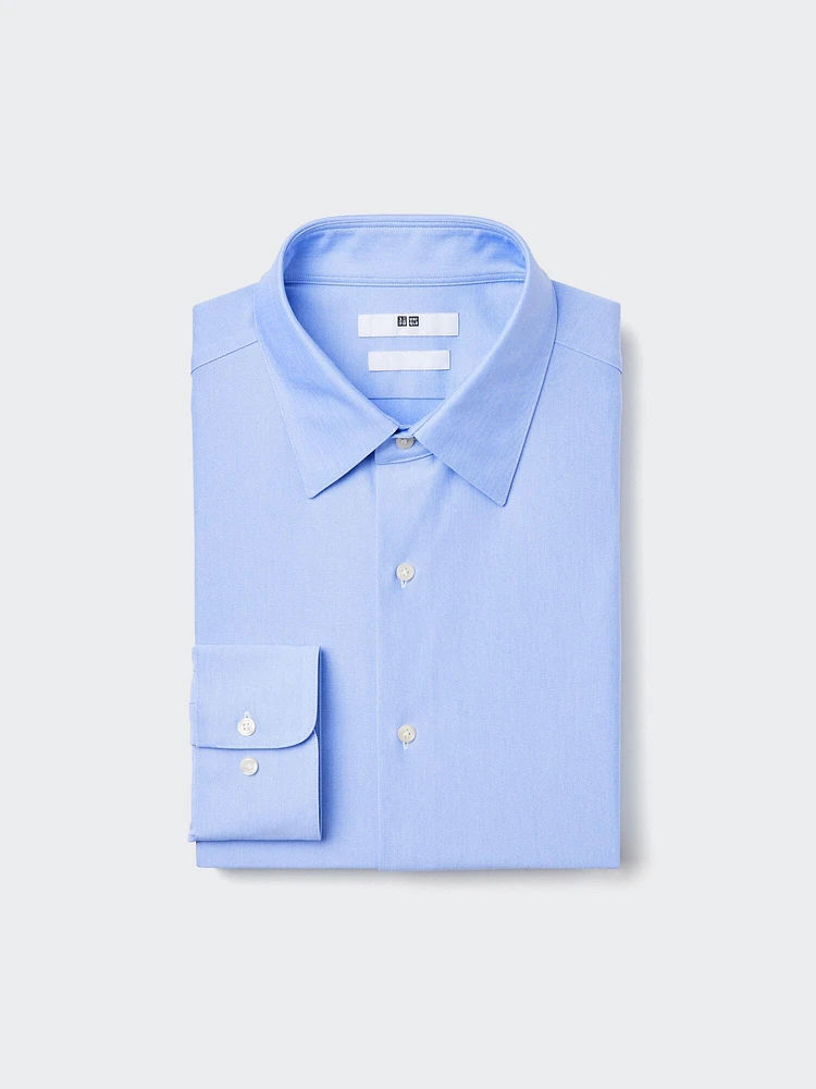 SUPER NON IRON JERSEY SLIM FIT SHIRT | REGULAR COLLAR
