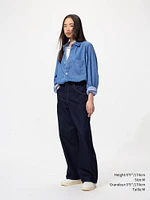 DENIM OVERSHIRT LONG SLEEVE