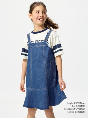 DENIM JUMPER DRESS