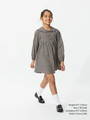 CHECKED DRESS