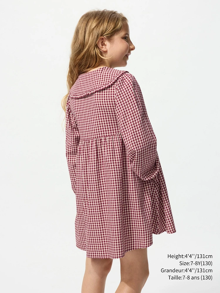 CHECKED DRESS