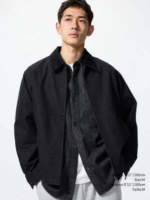 ZIP UP SHORT BLOUSON