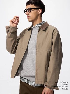 ZIP UP SHORT BLOUSON