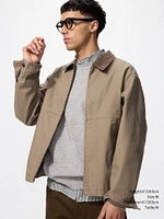 ZIP UP SHORT BLOUSON