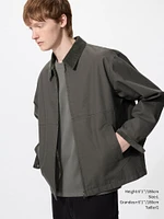 ZIP UP SHORT BLOUSON