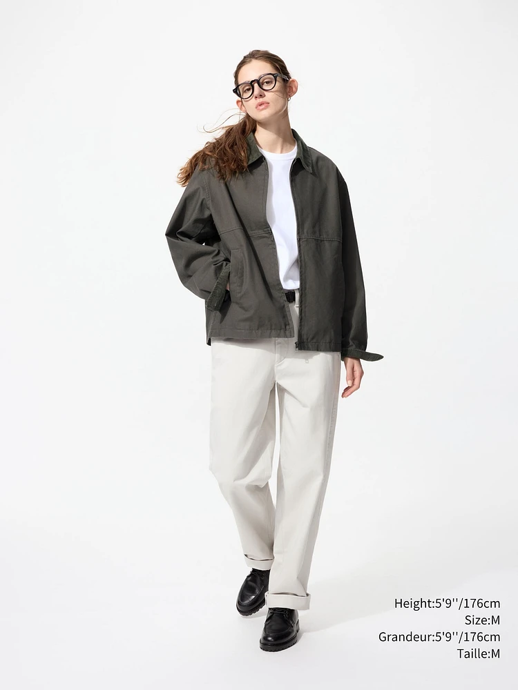 ZIP UP SHORT BLOUSON