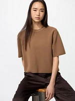 WASHABLE MILANO RIBBED SWEATER