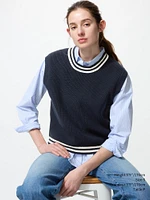 CREW NECK VEST