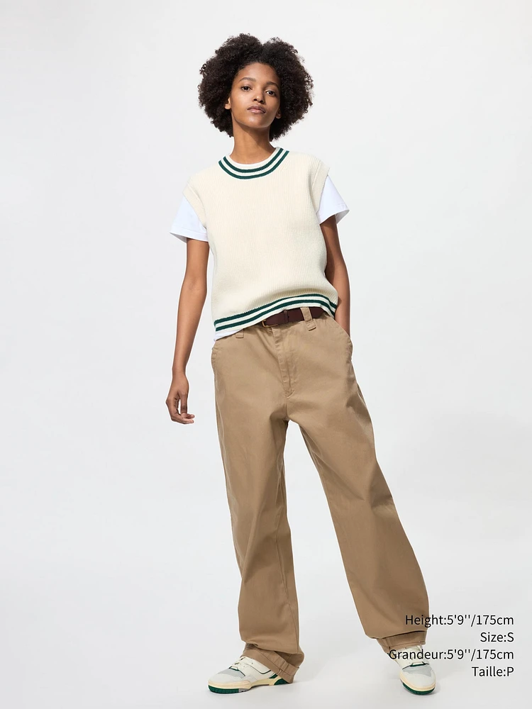 CREW NECK VEST