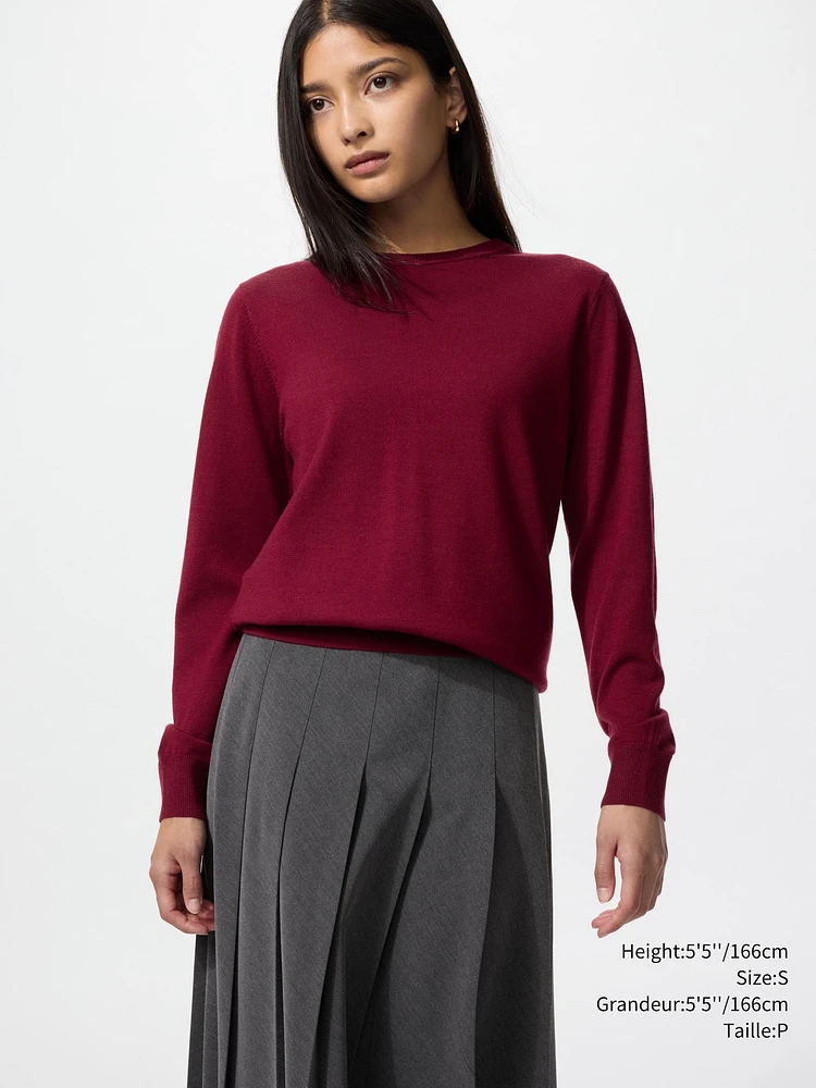 MERINO CREW NECK SWEATER