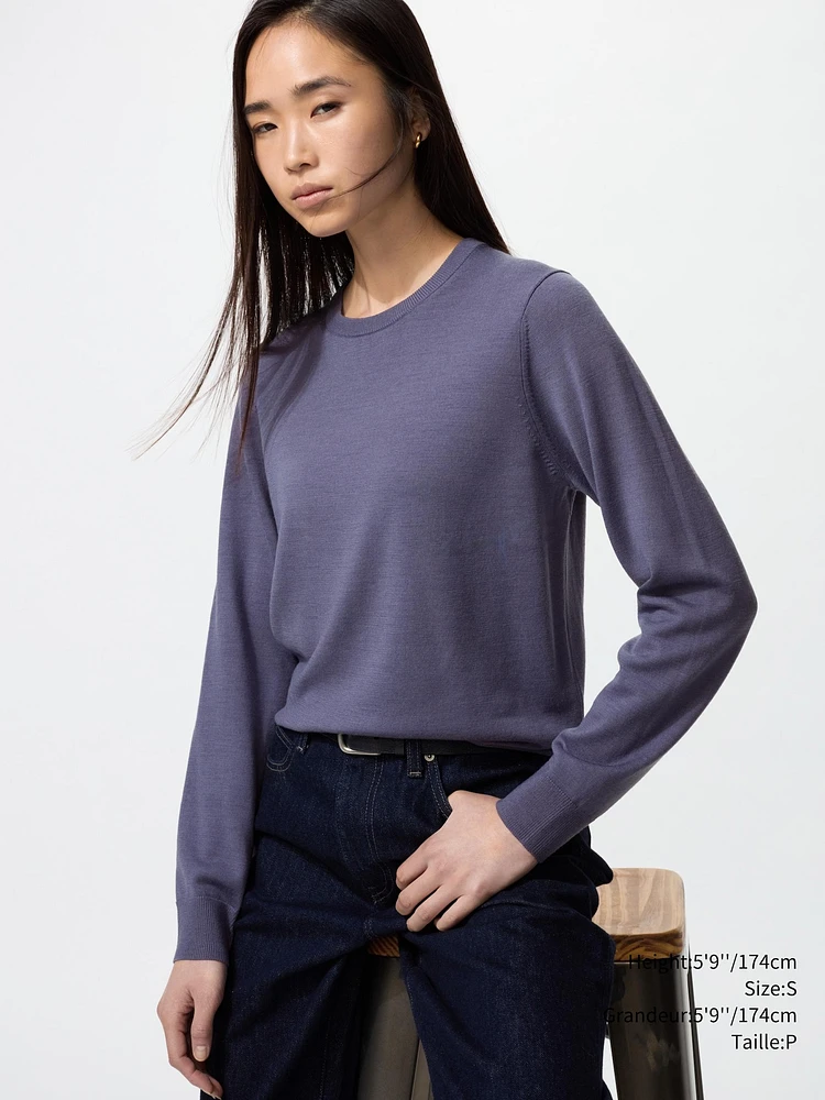 MERINO CREW NECK SWEATER