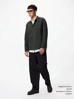 MILANO RIBBED SHIRT COLLAR CARDIGAN