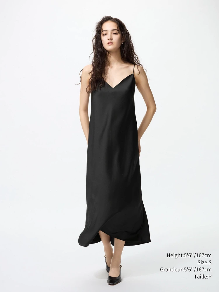 SATIN CAMISOLE DRESS