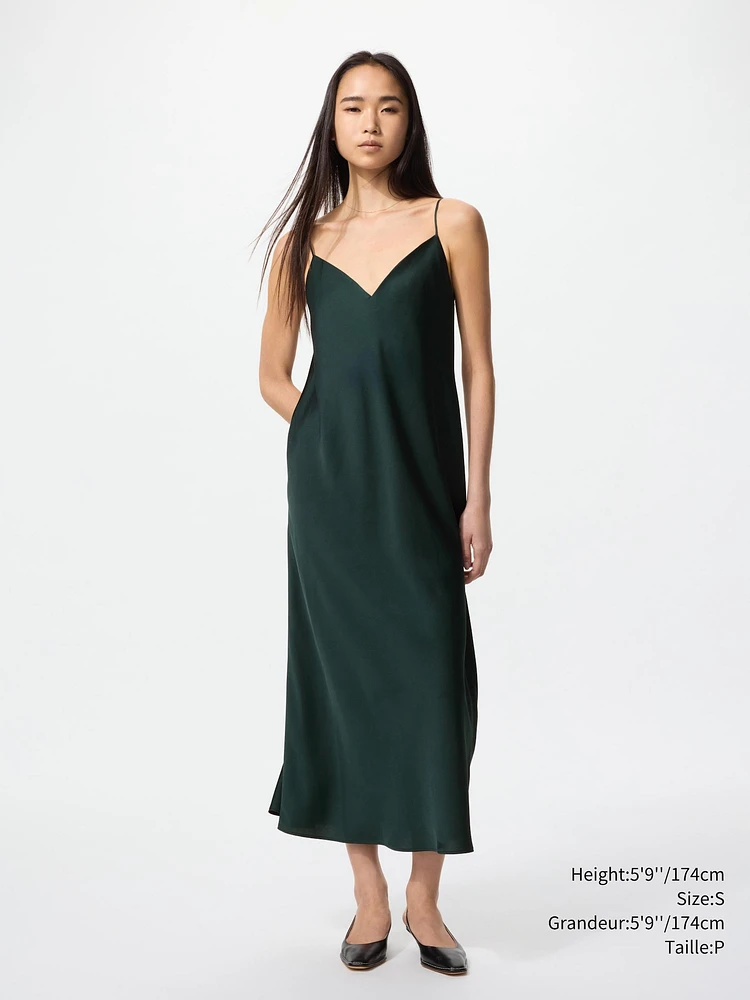 SATIN CAMISOLE DRESS