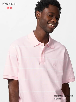 DRY PIQUE STRIPED POLO SHIRT