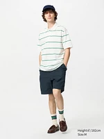 DRY PIQUE STRIPED POLO SHIRT