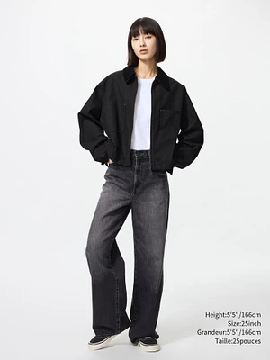 WIDE STRAIGHT JEANS