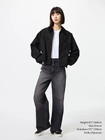 WIDE STRAIGHT JEANS