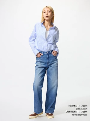 WIDE STRAIGHT JEANS