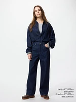 WIDE STRAIGHT JEANS