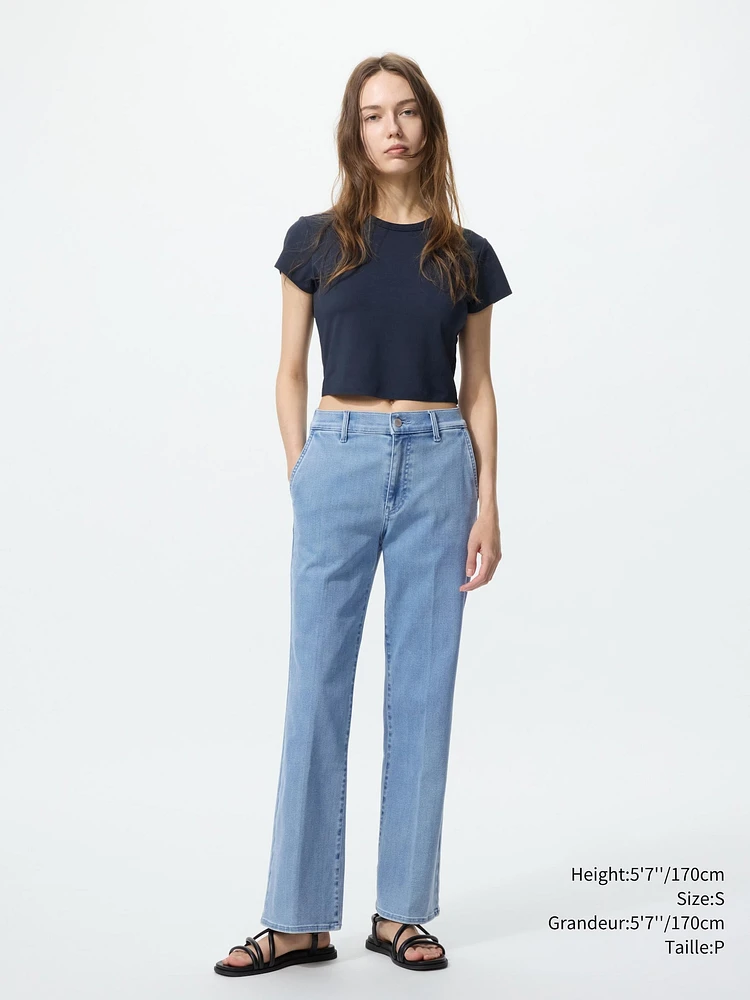 SLIM FLARE TROUSER JEANS