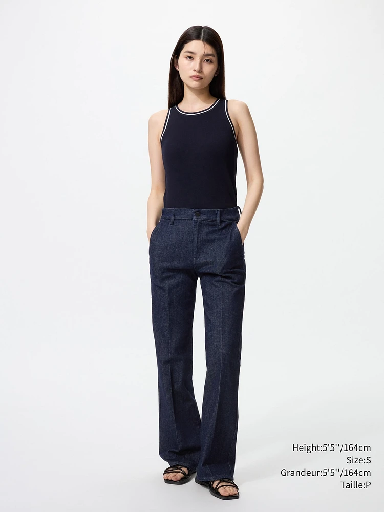 SLIM FLARE TROUSER JEANS