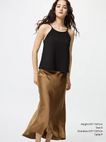 SATIN SKIRT