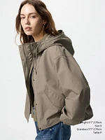 COTTON BLEND SHORT PARKA