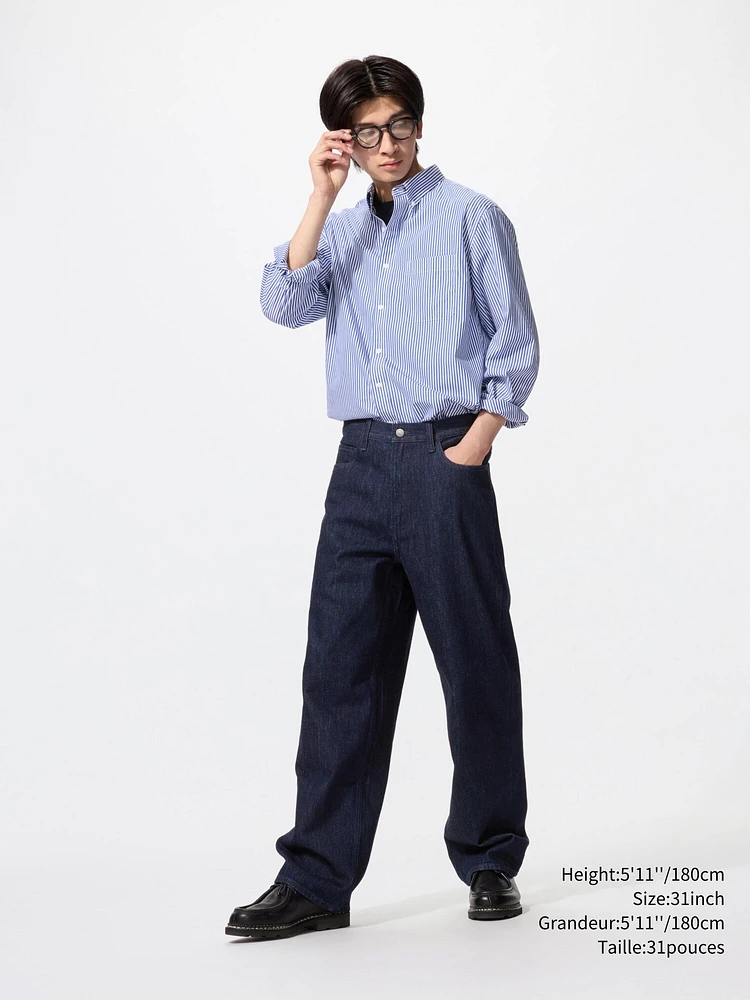 WIDE STRAIGHT JEANS