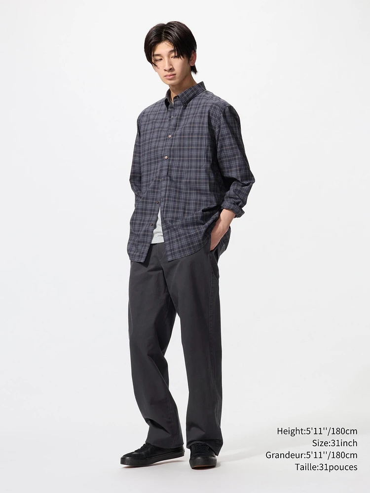 STRAIGHT CHINO PANTS