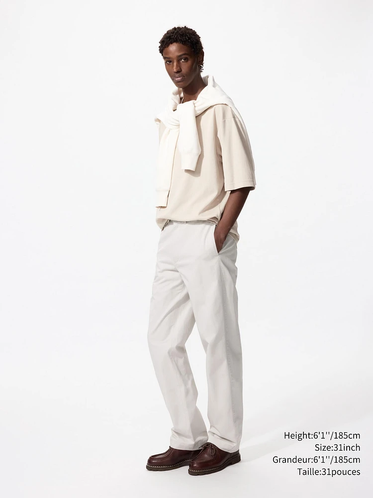 STRAIGHT CHINO PANTS