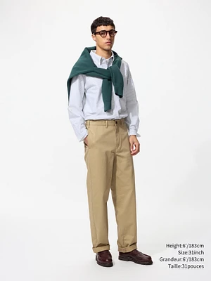STRAIGHT CHINO PANTS