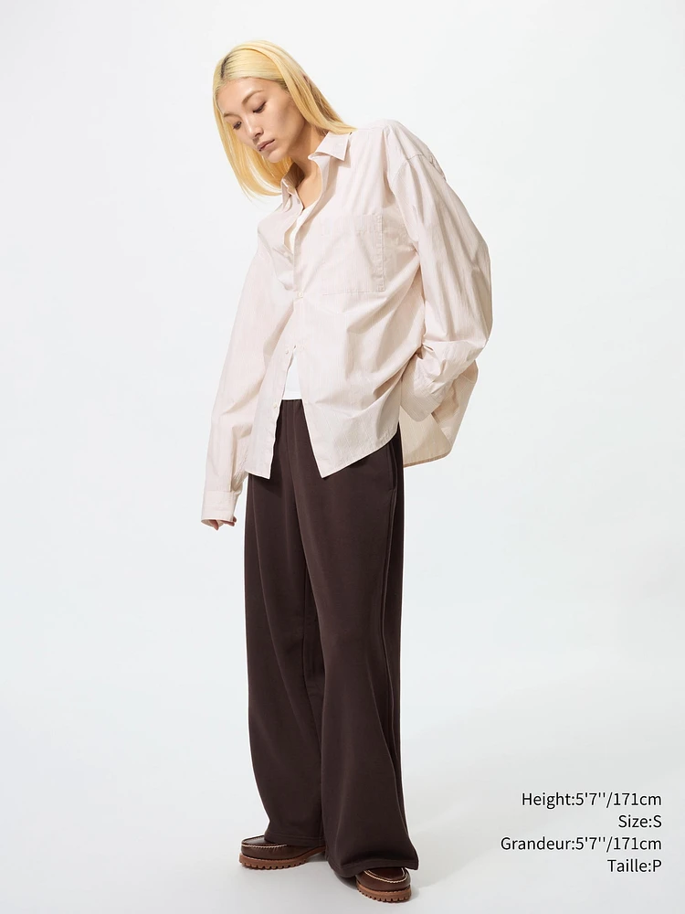 SWEAT WIDE PANTS