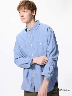 CHAMBRAY OVERSHIRT