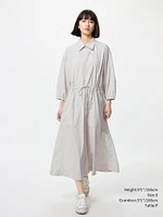 NYLON DRESS | 3/4 SLEEVE