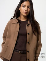 MILANO RIBBED KNITTED JACKET