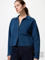 MILANO RIBBED KNITTED JACKET