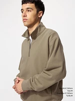 HALF-ZIP SWEATSHIRT