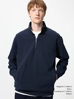 HALF-ZIP SWEATSHIRT