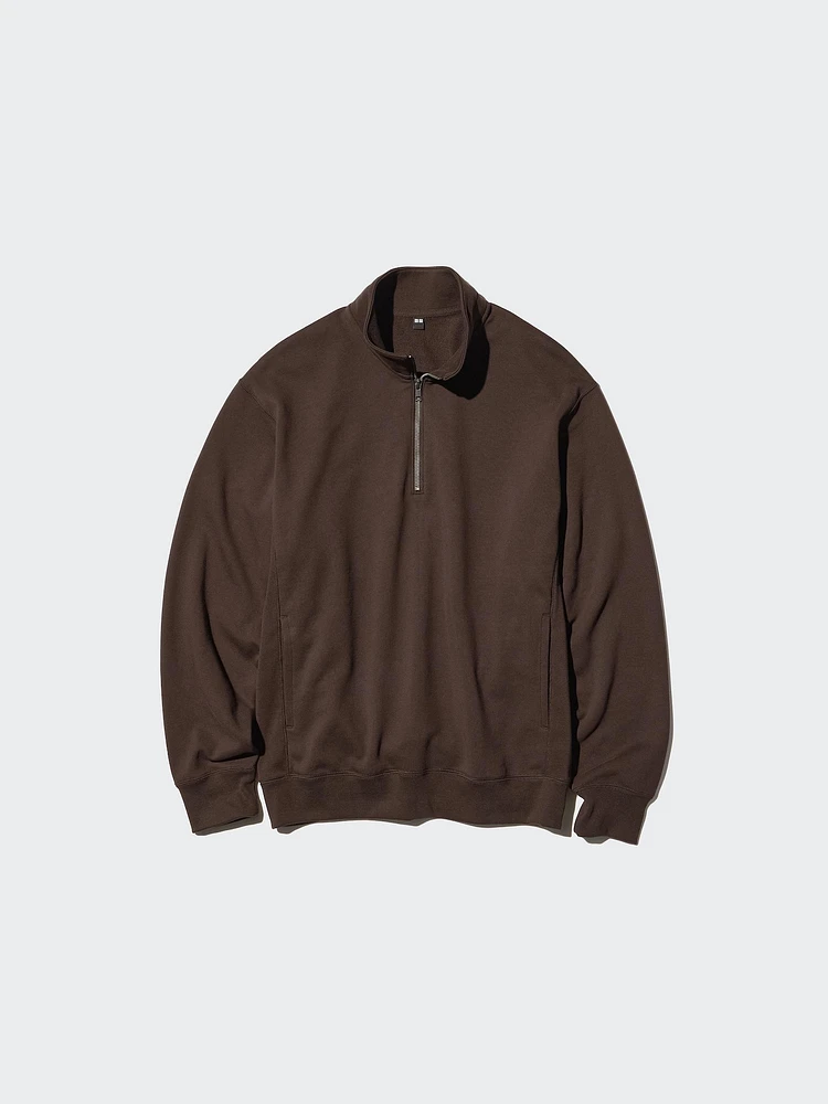 HALF-ZIP SWEATSHIRT