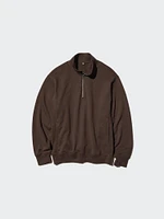 HALF-ZIP SWEATSHIRT