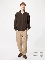 HALF-ZIP SWEATSHIRT
