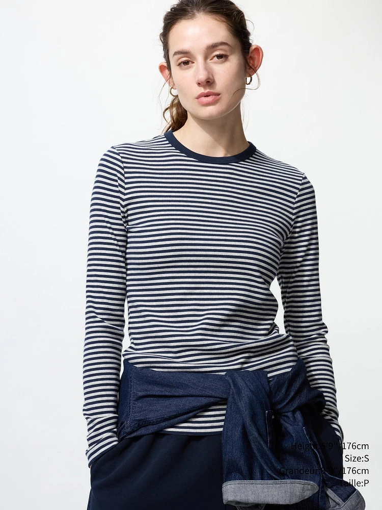 SOFT RIBBED T-SHIRT